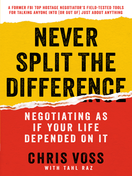 Title details for Never Split the Difference by Chris Voss - Wait list